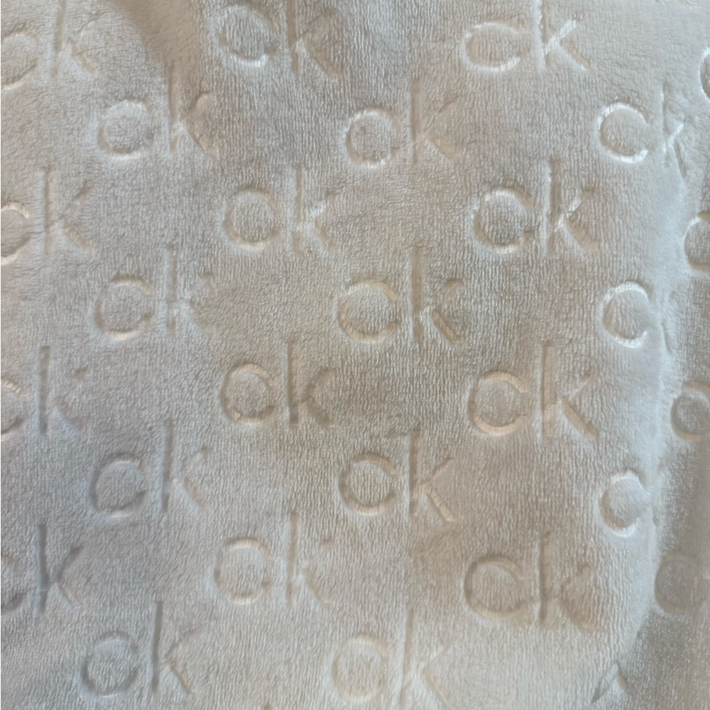 CALVIN KLEIN Women's Kimono Wrap Sleep Robe Long Sleeve White Color.Size XS/S - Picture 4 of 10